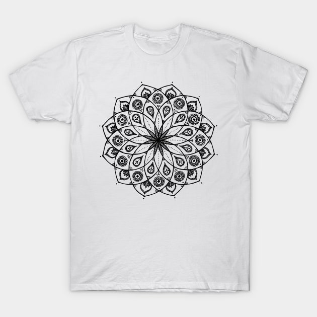 Mandala T-Shirt by Tati_Alecrim